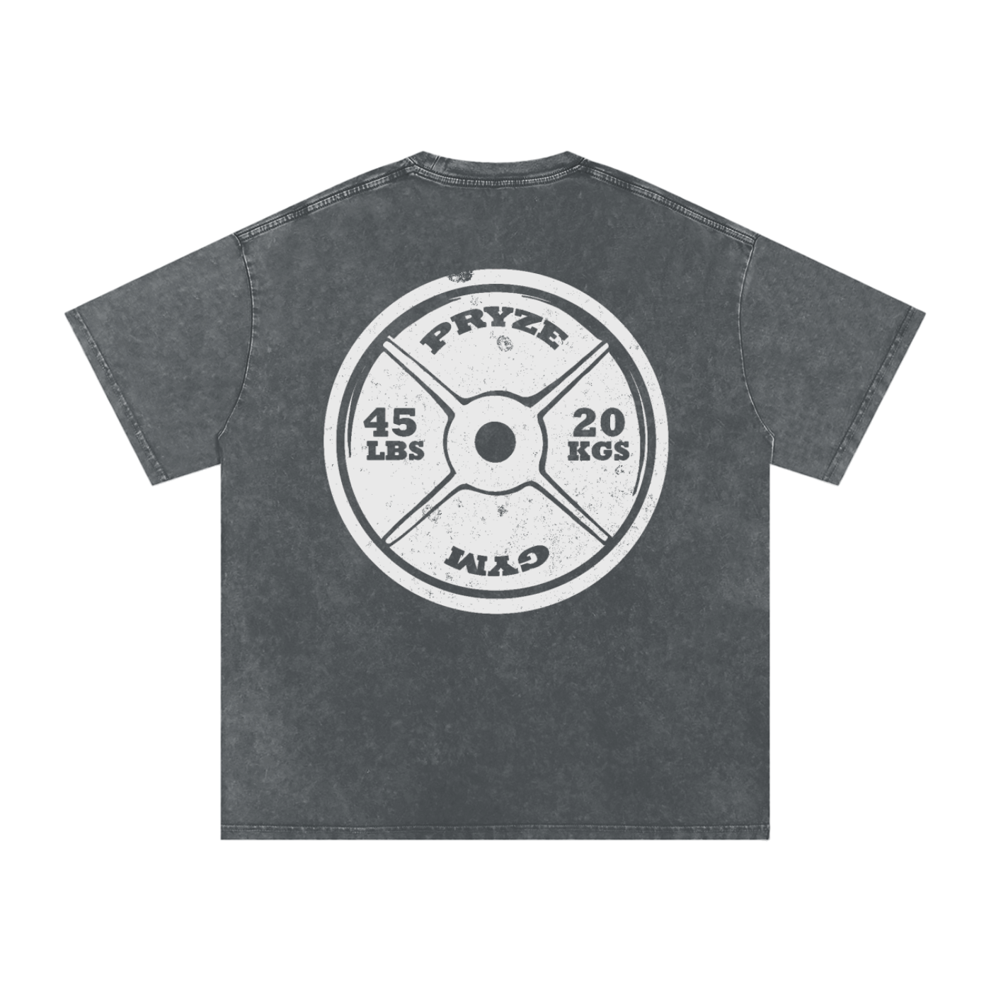 PRYZE Washed Oversized Cotton T-Shirt